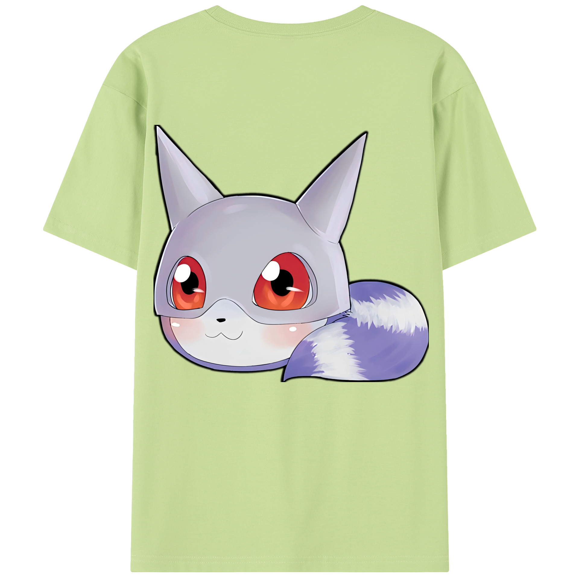 （画像用） Digimon デジタルモンスター/デジモン 綿100％半袖Tシャツ（背面プリント）